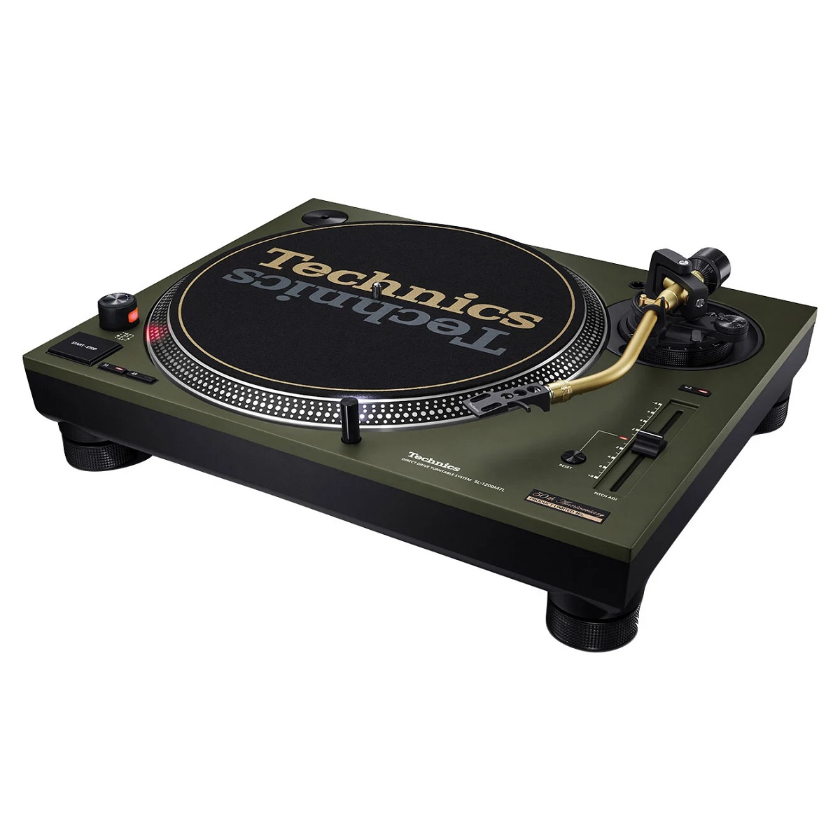 TECHNICS SL1200M7L GREEN 50TH ANNIVERSARY GIRADISCHI PROFESSIONALE PER DJ E HI-FI COLORE VERDE 1