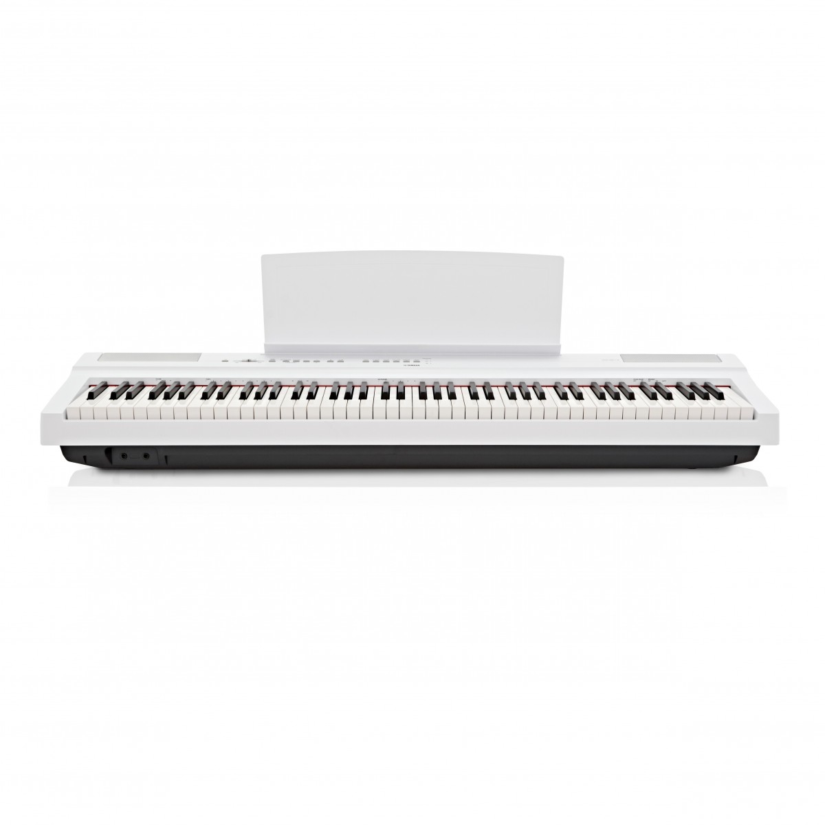 YAMAHA P125A WHITE PIANOFORTE DIGITALE 88 TASTI PESATI COLORE BIANCO 6