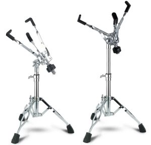 EXTREME SMS1B SUPPORTO CASSE MONITOR STUDIO STAND REGOLABILE CON BASE  TRIANGOLARE PIEDINI INTERCAMBIABILI - SuonoStore.com