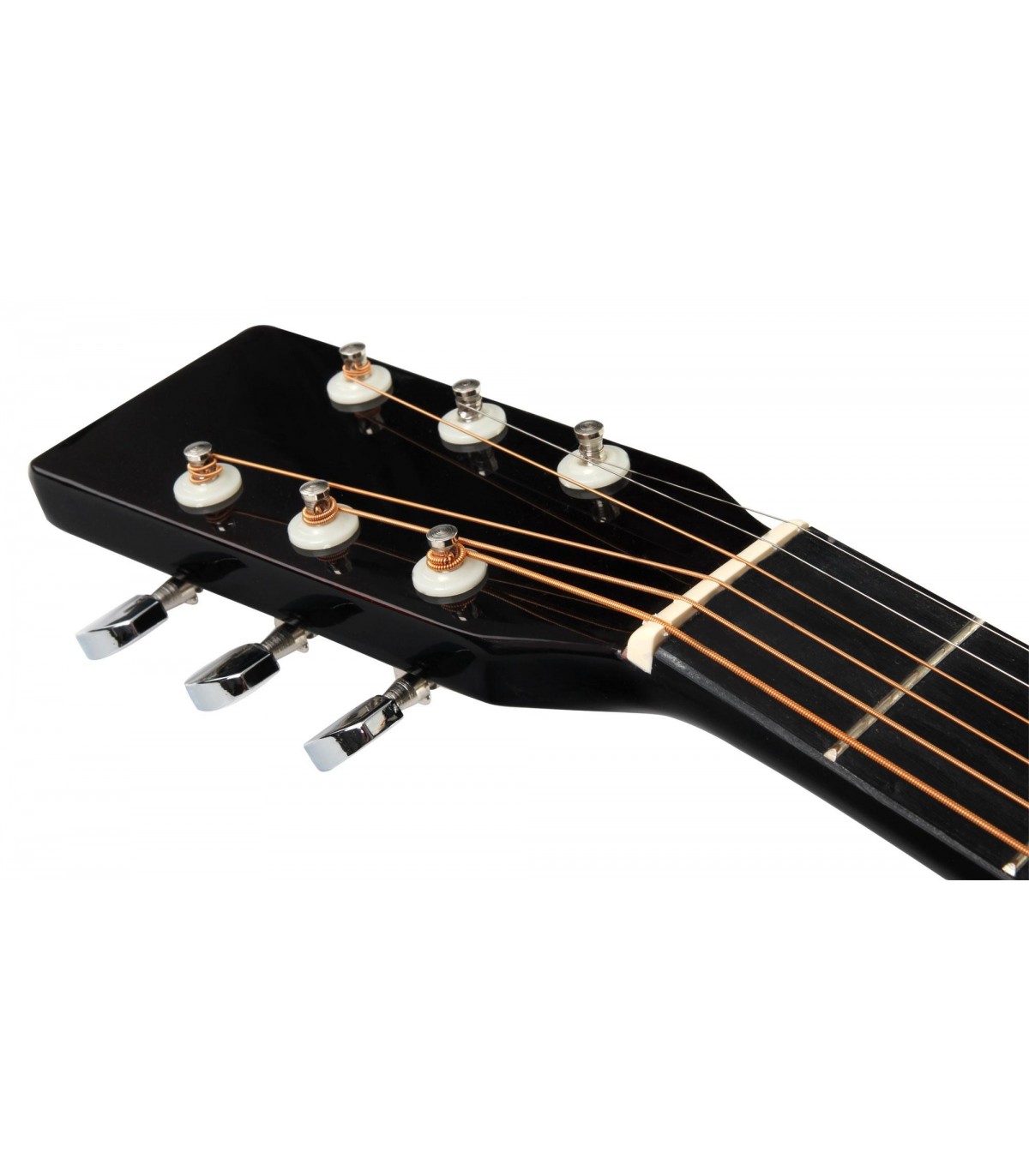 CLASSIC CANTABILE WS10BK-CE CHITARRA ACUSTICA ELETTRIFICATA SPALLA MANCANTE COLORE NERO 4