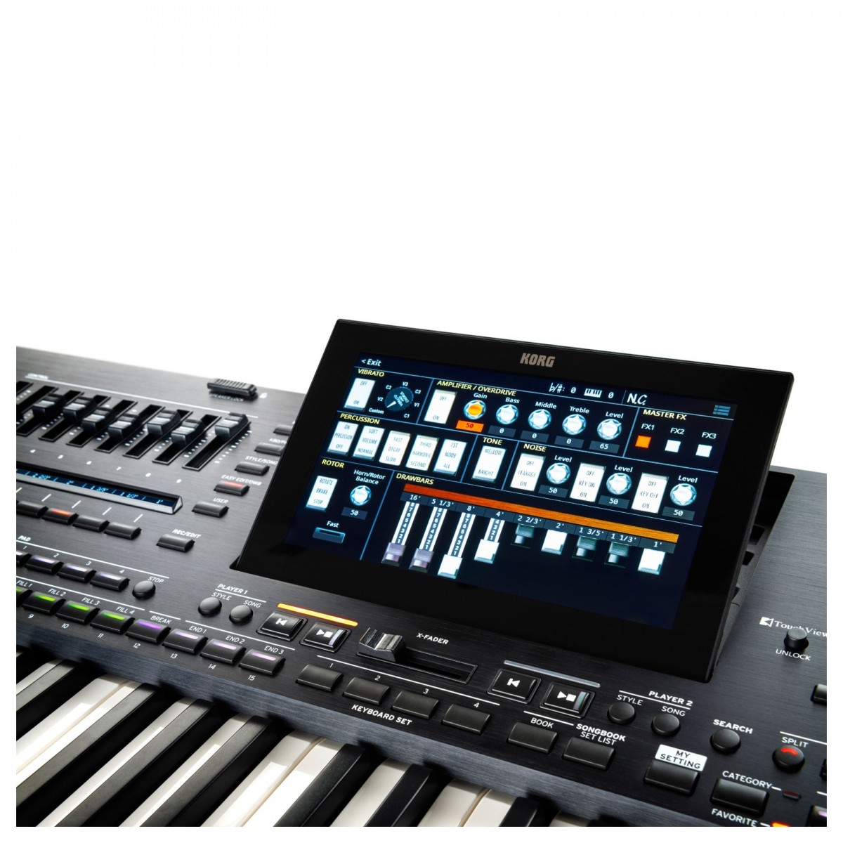 KORG PA5X-76 TASTIERA ARRANGER PROFESSIONALE 76 TASTI SEMIPESATI CON AFTERTOUCH 6