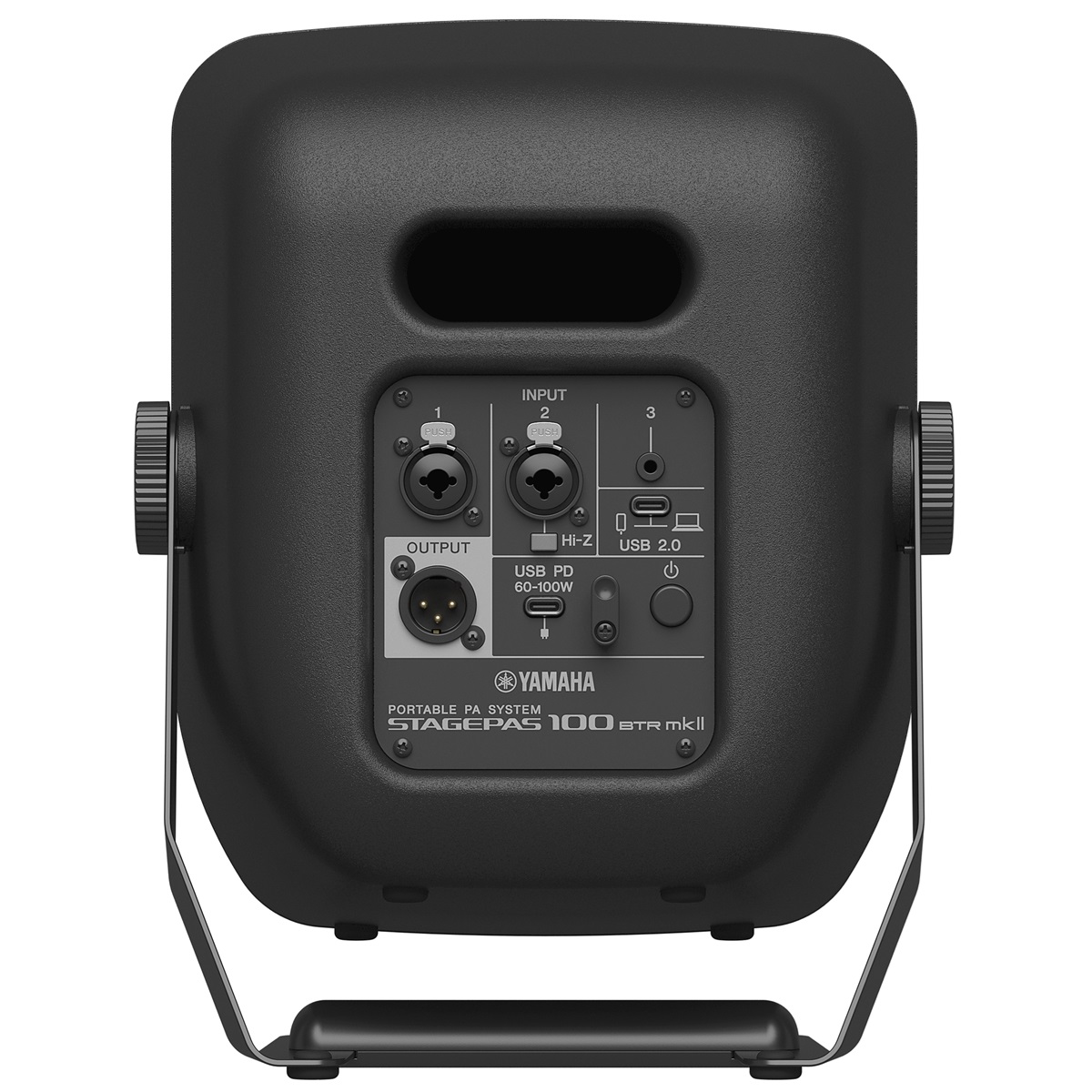 YAMAHA STAGEPAS 100 BTR MK2 SISTEMA AMPLIFICATO A BATTERIA 100W 3 CANALI RETRO