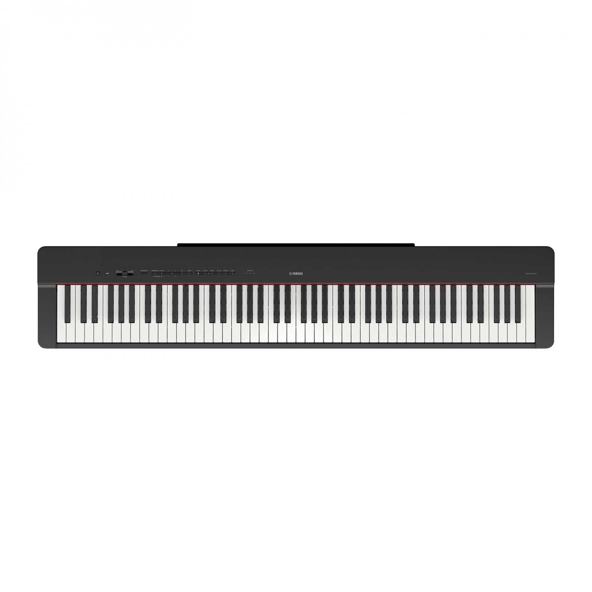 YAMAHA P225B BLACK PIANOFORTE DIGITALE 88 TASTI PESATI COLORE NERO 3