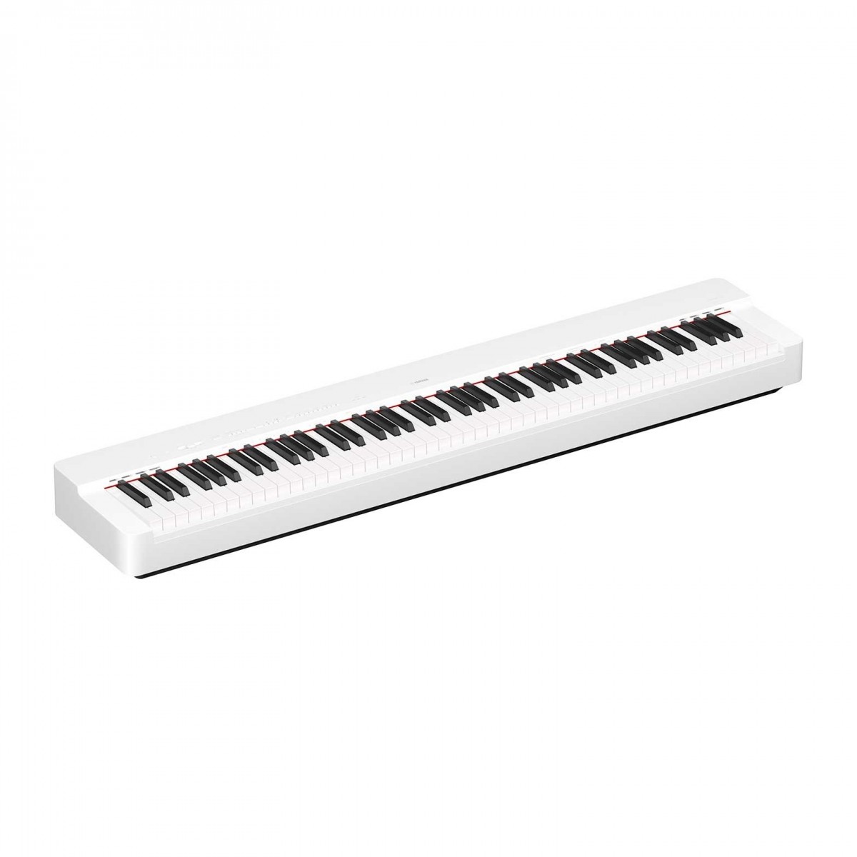 YAMAHA P225W WHITE PIANOFORTE DIGITALE 88 TASTI PESATI COLORE BIANCO 2