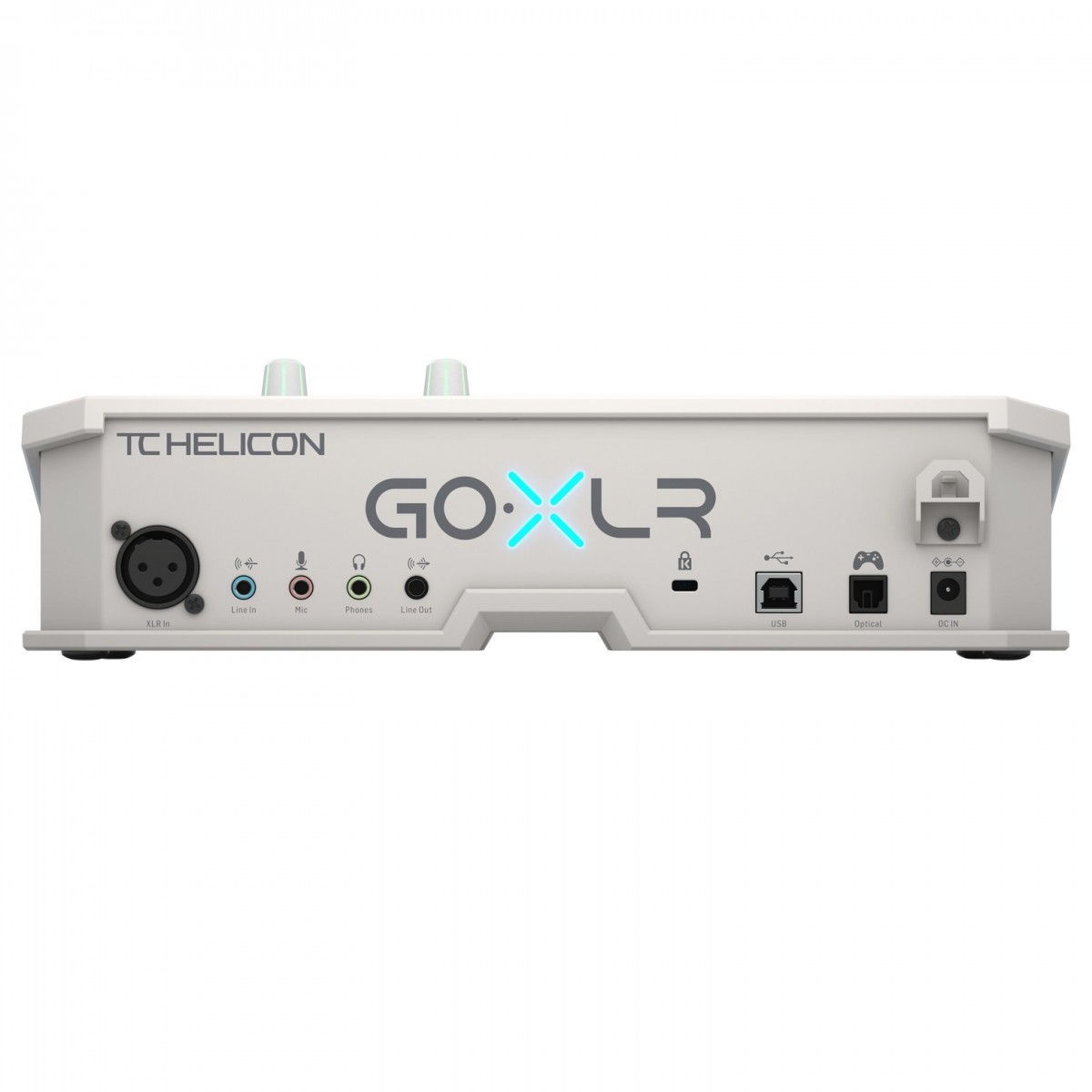 TC HELICON GO-XLR-WH MIXER PORTATILE 4 PAD CANALI PLAY BROADCAST STREAM ONLINE BIANCO 5