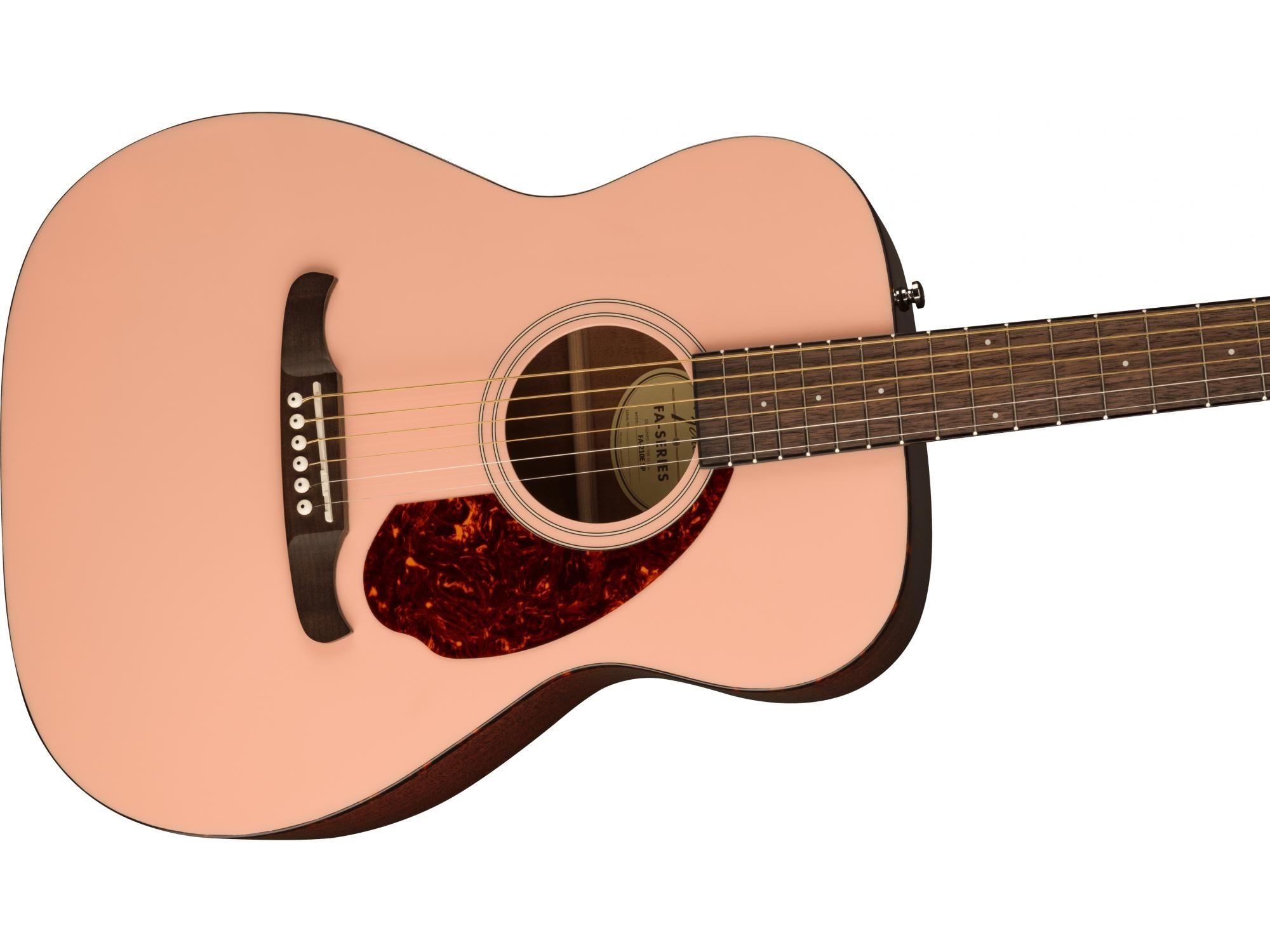 FENDER FA-230E CONCERT LIMITED EDITION SHELL PINK CHITARRA ACUSTICA ELETTRIFICATA FISHMAN SHELL PINK 3