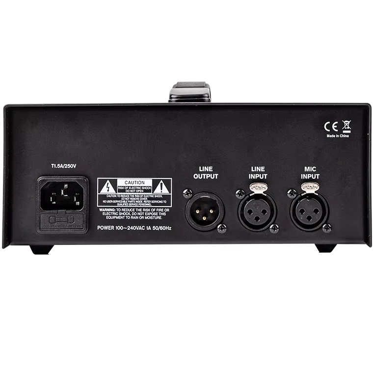 ALCTRON MP100V2 PREAMPLIFICATORE MICROFONICO VALVOLARE SINGOLO CANALE 3