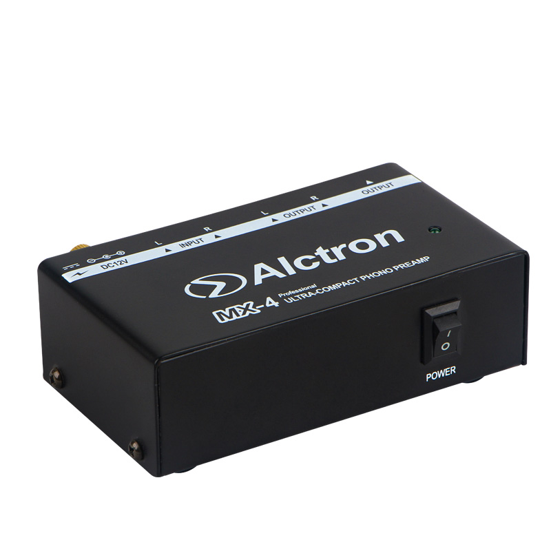 ALCTRON MX-4 PREAMPLIFICATORE PHONO COMPATTO PER GIRADISCHI 3