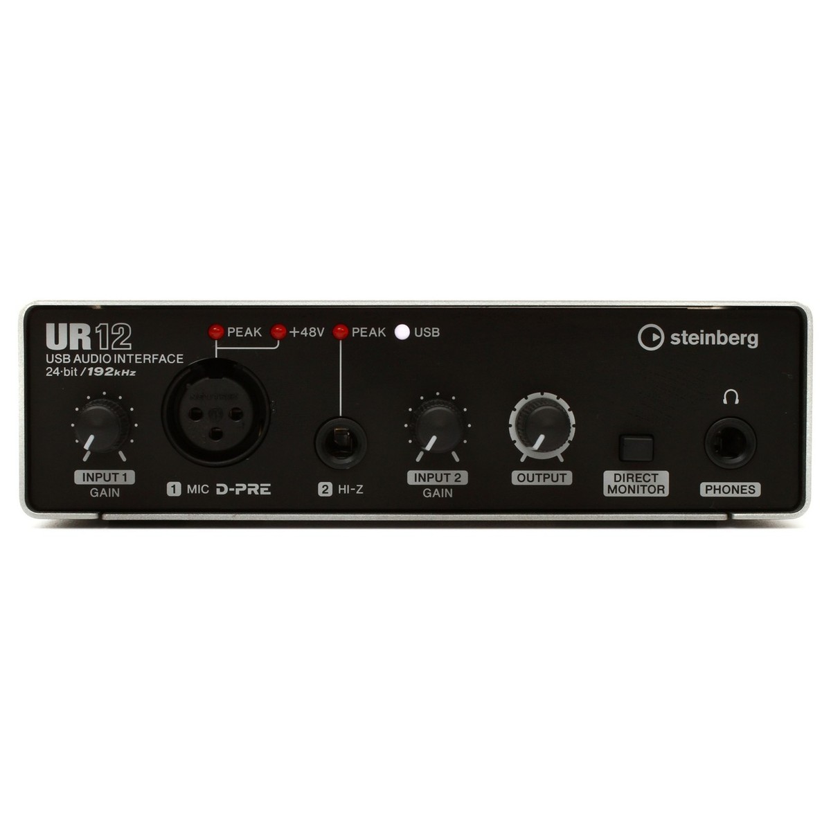 STEINBERG UR12 INTERFACCIA AUDIO USB 2.0 2 CANALI CON D-PRE 24BIT 192Khz 2