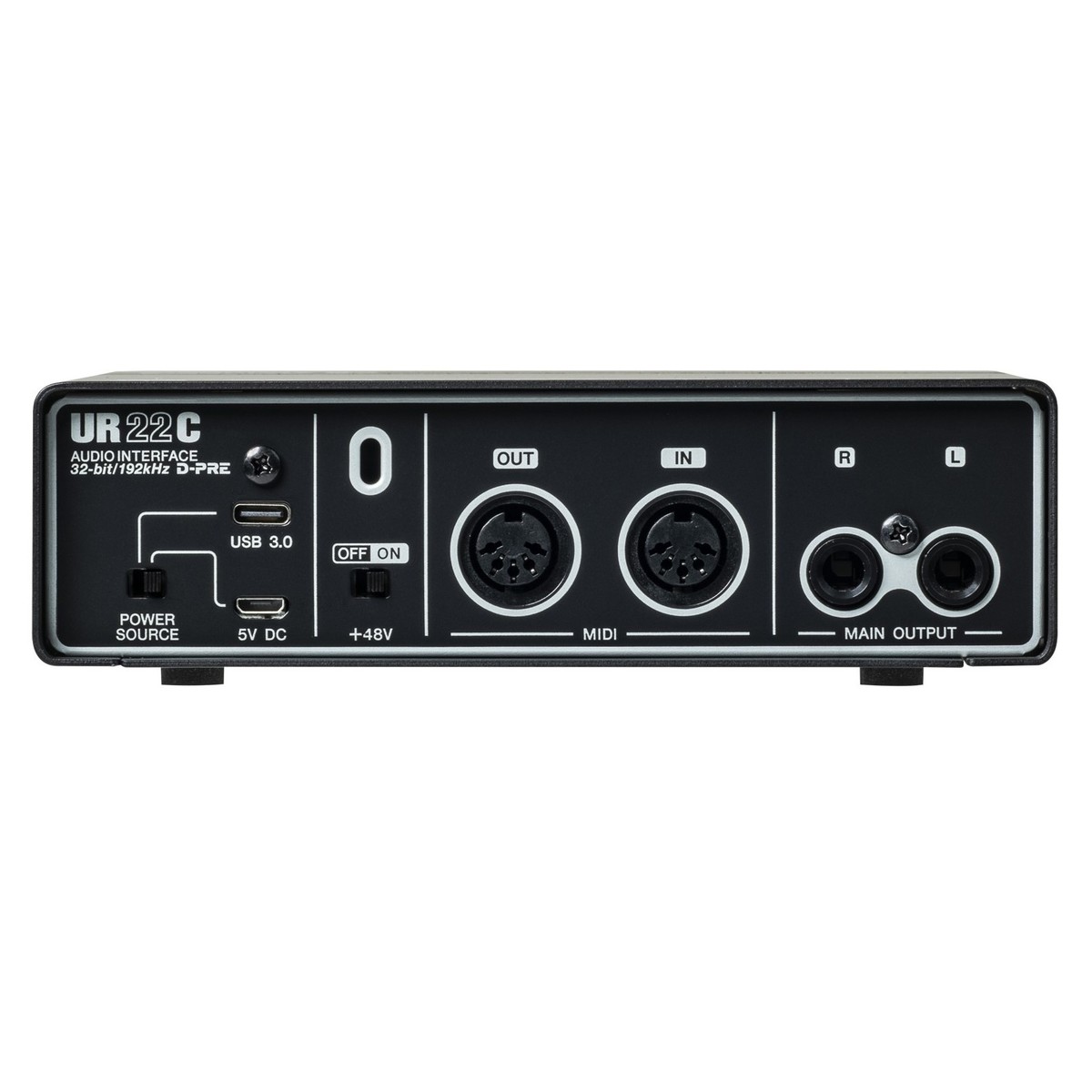 STEINBERG UR22C INTERFACCIA AUDIO USB 3.0 MIDI 2 CANALI CON D-PRE 24BIT 192Khz 3