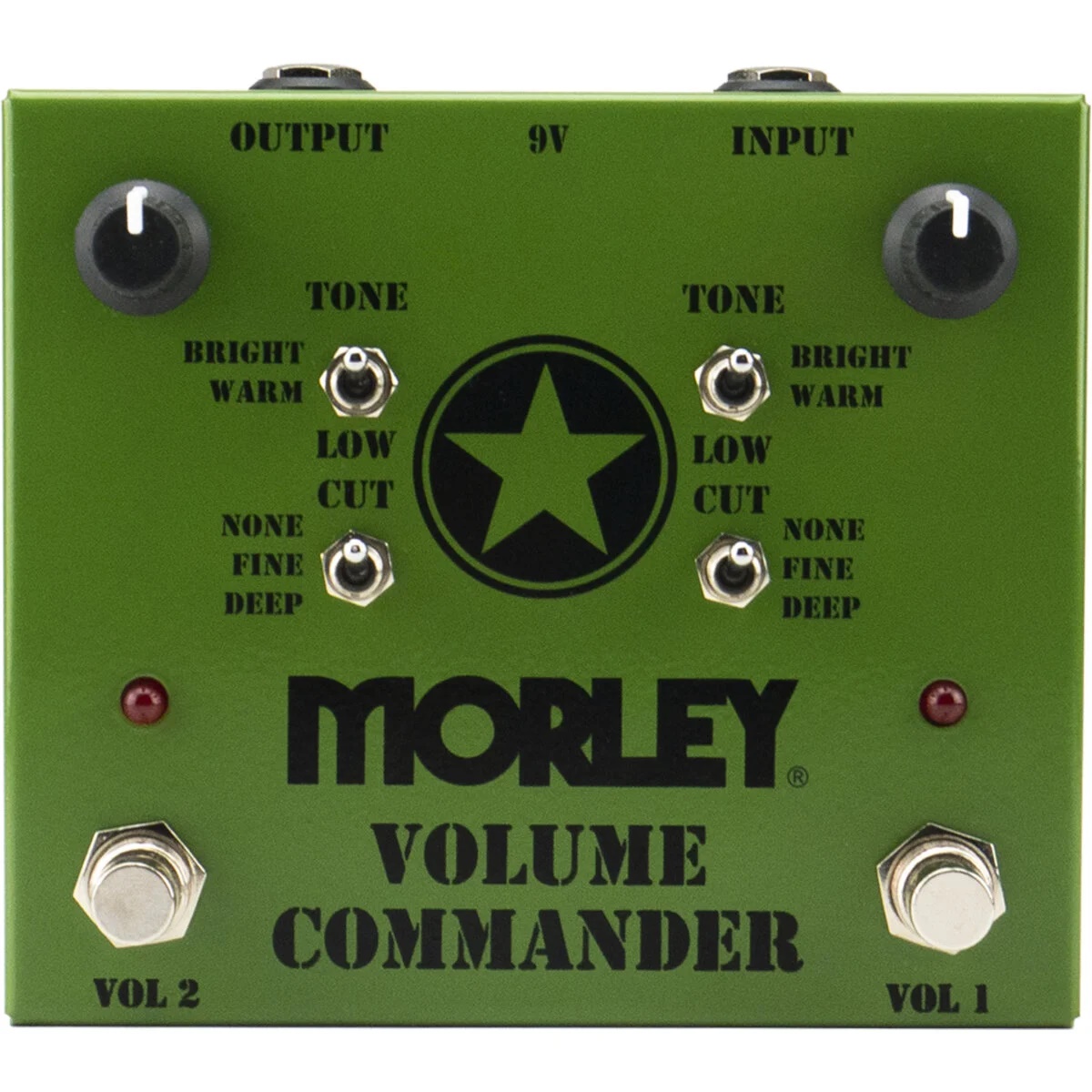 MORLEY VOLUME COMMANDER EFFETTO TONO E VOLUME A PEDALE PER CHITARRA 4