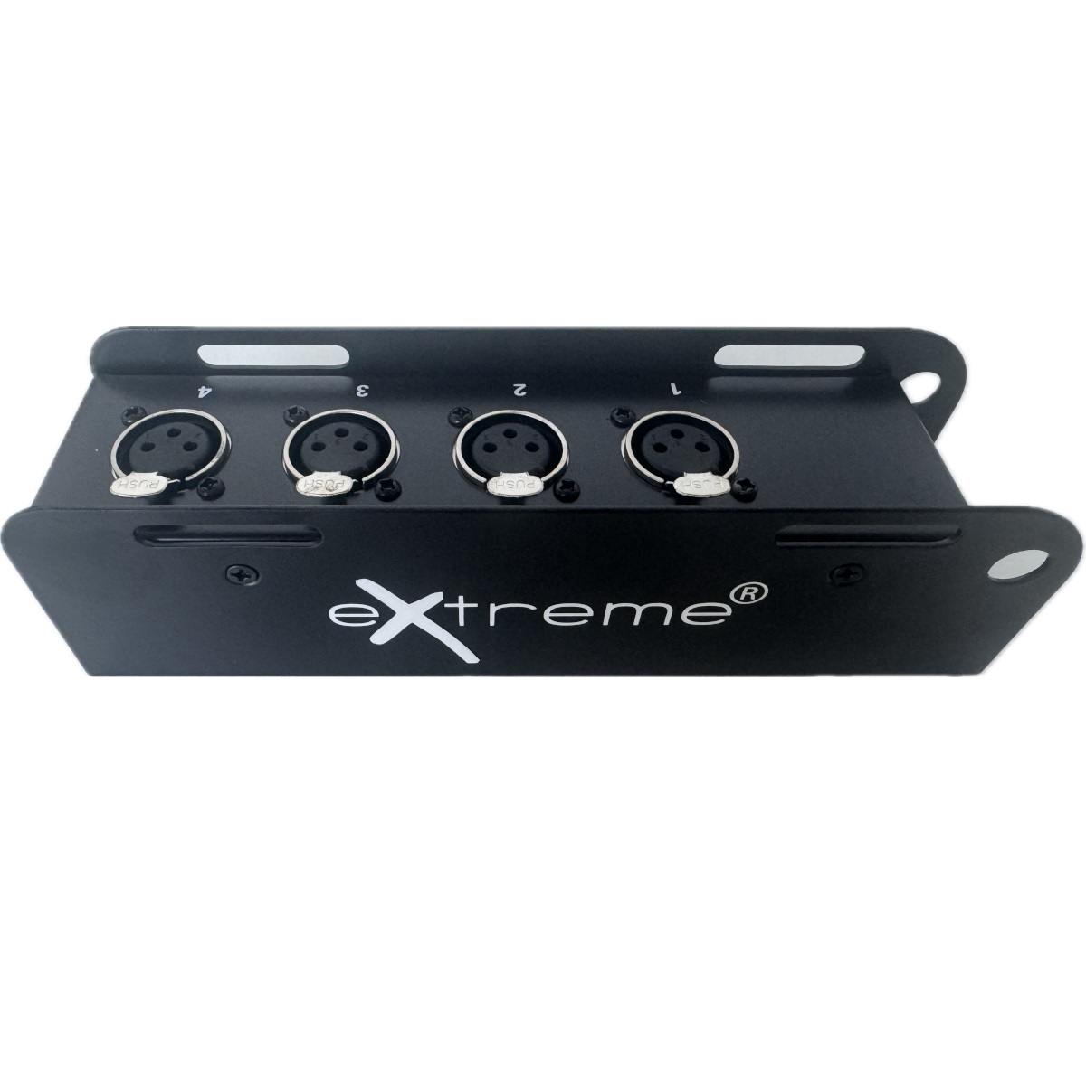 EXTREME SB4XFCAT MINI STAGEBOX EXTENDER AUDIO – DMX SU RJ45 CON 4 CONNETTORI XLR FEMMINA 2