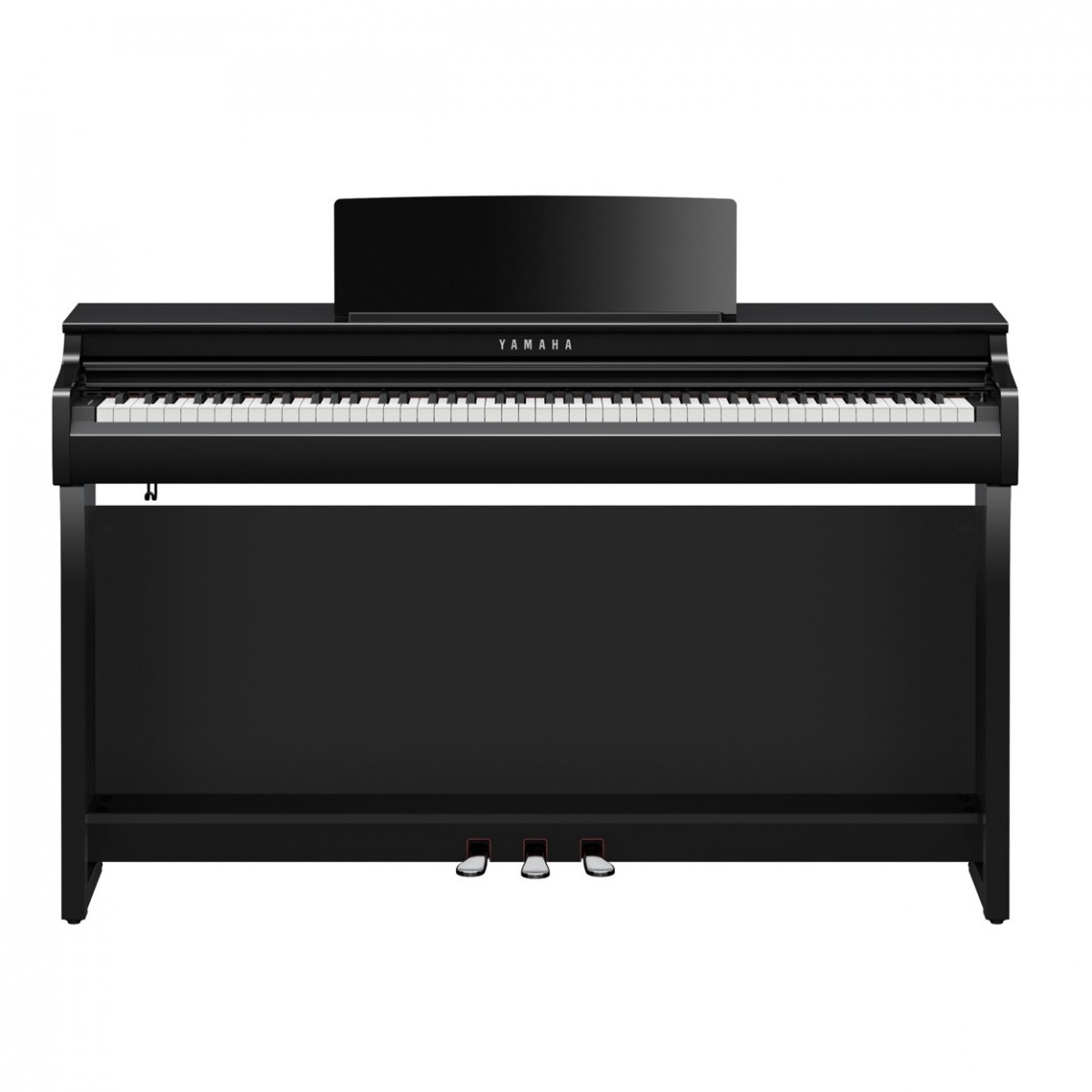 YAMAHA CLAVINOVA CLP825PE POLISHED EBONY PIANOFORTE DIGITALE 88 TASTI PESATI COLORE NERO LUCIDO 2