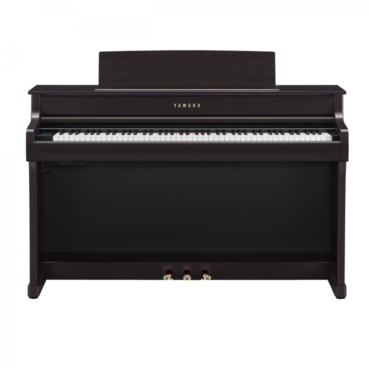 YAMAHA CLAVINOVA CLP845R ROSEWOOD PIANOFORTE DIGITALE 88 TASTI PESATI COLORE PALISSANDRO SATINATO 2