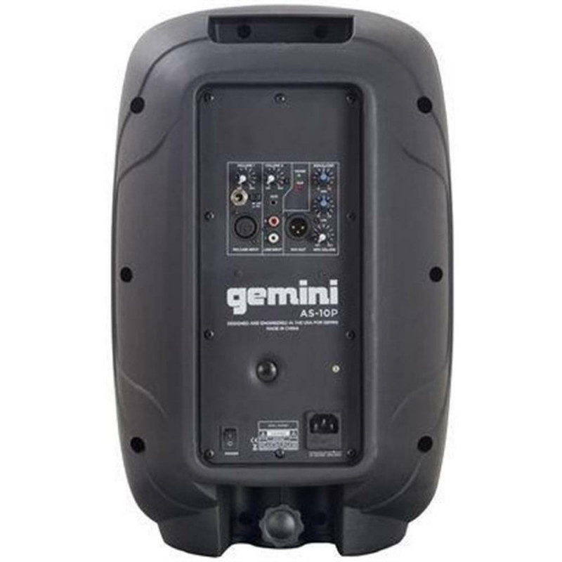 GEMINI AS-10P CASSA ATTIVA 2 VIE 1000W WOOFER 10 2