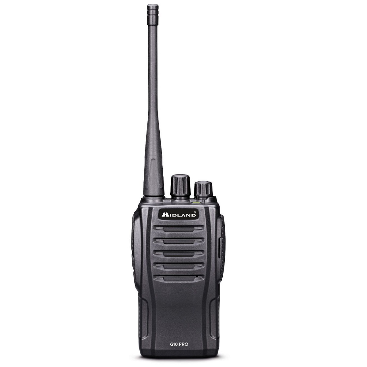 MIDLAND G10 PRO WALKIE TALKIE C1107.04 RICETRASMITTENTE CLIP CARICATORE E ADATTATORE 1