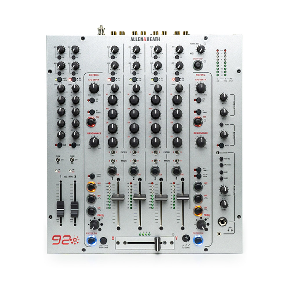 ALLEN & HEATH XONE 92 LIMITED EDITION MIXER PER DJ 6 CANALI 2 AUX 2 OUT INDIPENDENTI 2 VCF 1