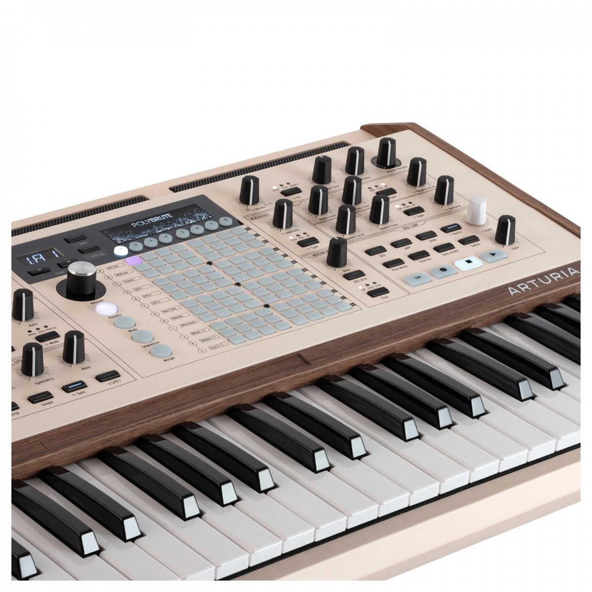 ARTURIA POLYBRUTE 12 SINTETIZZATORE ANALOGICO POLIFONICO 12 VOCI 61 TASTI CON TECNOLOGIA MPE FULL TOUCH 5