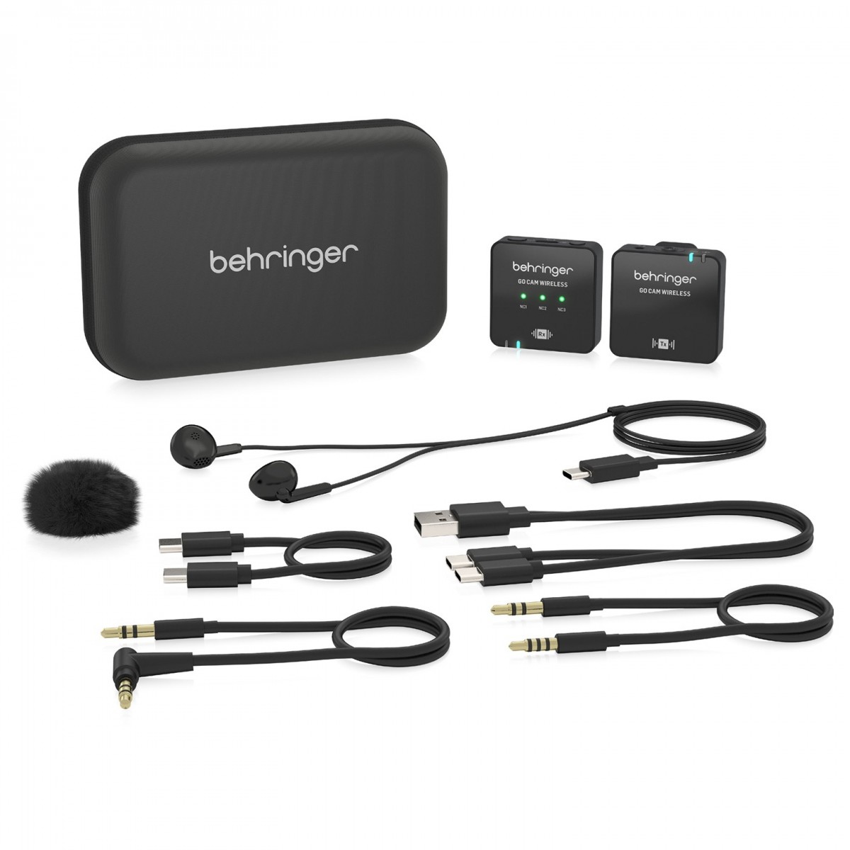 BEHRINGER GO CAM WIRELESS SISTEMA DIGITALE MICROFONO A CLIP 8