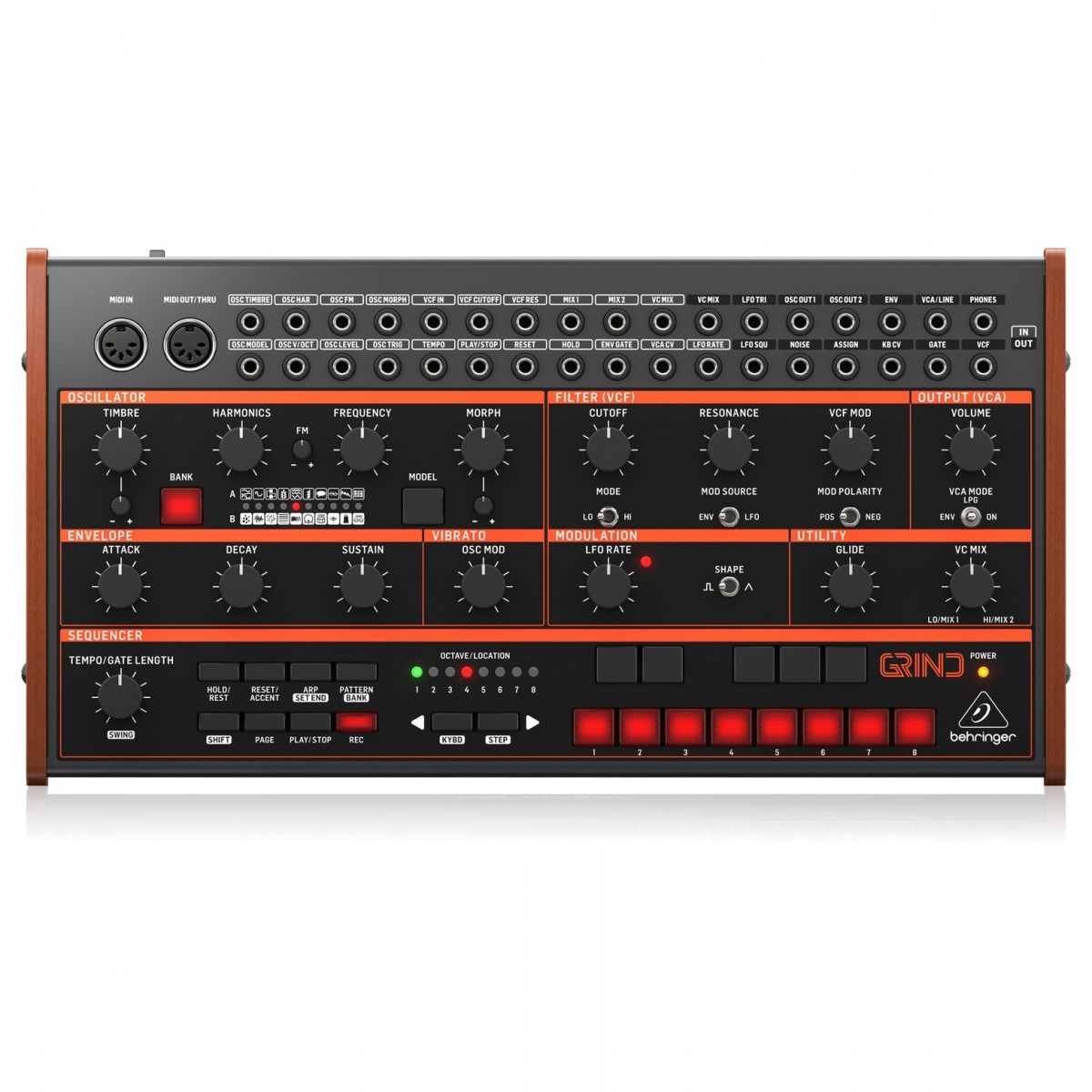 BEHRINGER GRIND SINTETIZZATORE IBRIDO SEMIMODULARE 1