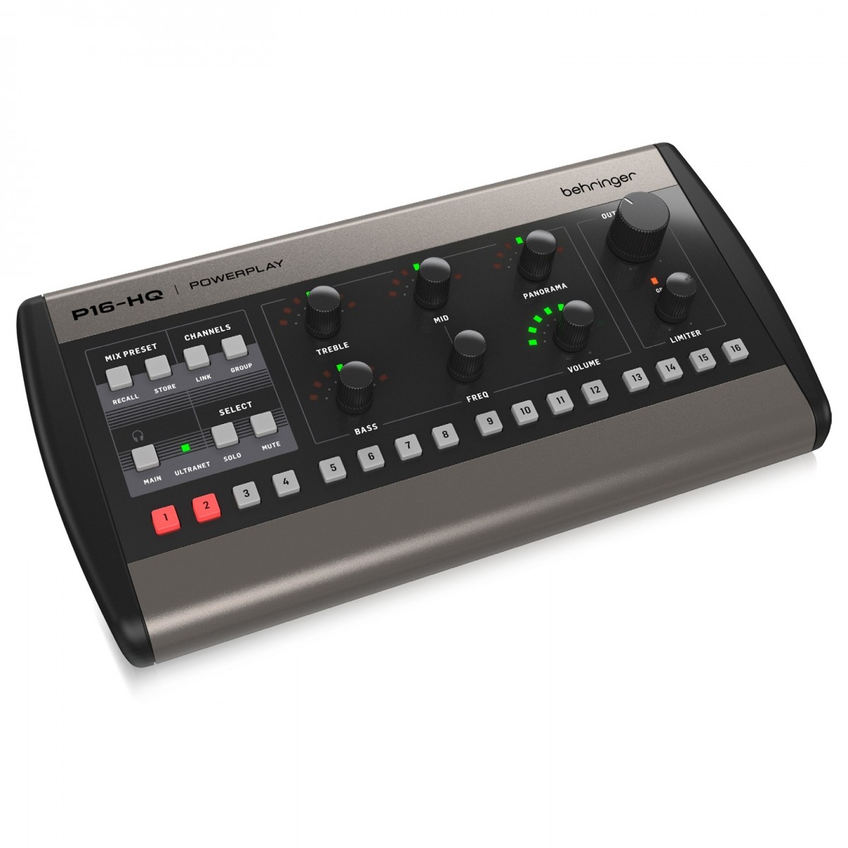 BEHRINGER P16-HQ POWERPLAY MIXER PERSONAL MONITOR 16 CANALI DIGITALE 5