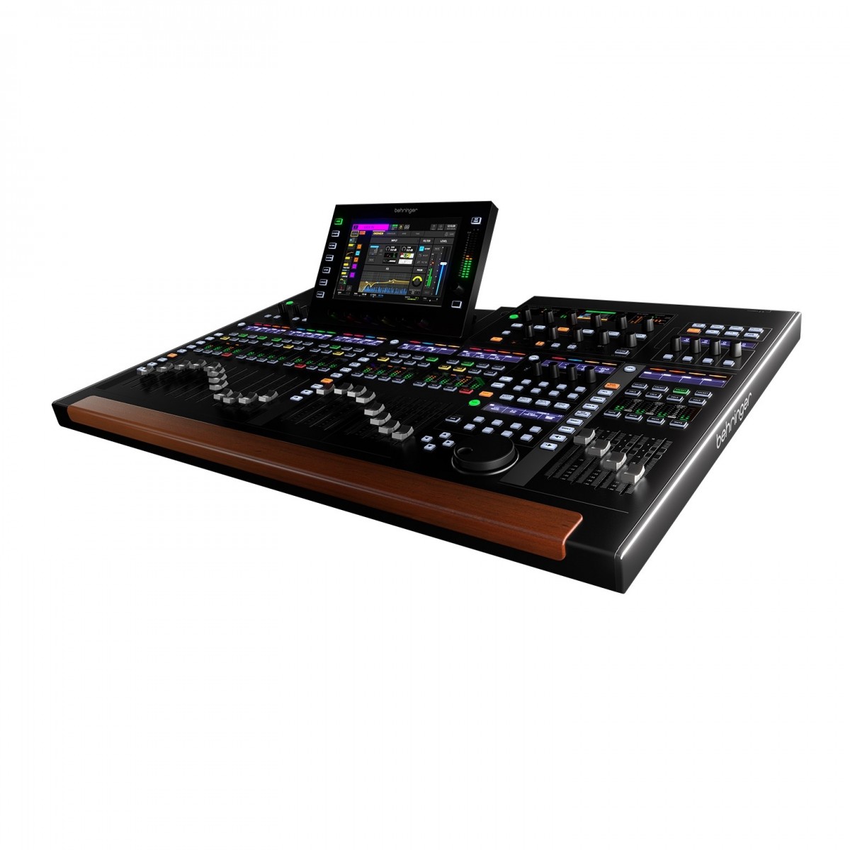 BEHRINGER WING BK MIXER DIGITALE 48 CANALI 8 PREAMPLIFICATORI MIDAS PRO 3 KLARK TEKNIK SUPERMAC AES50 28 BUS 2