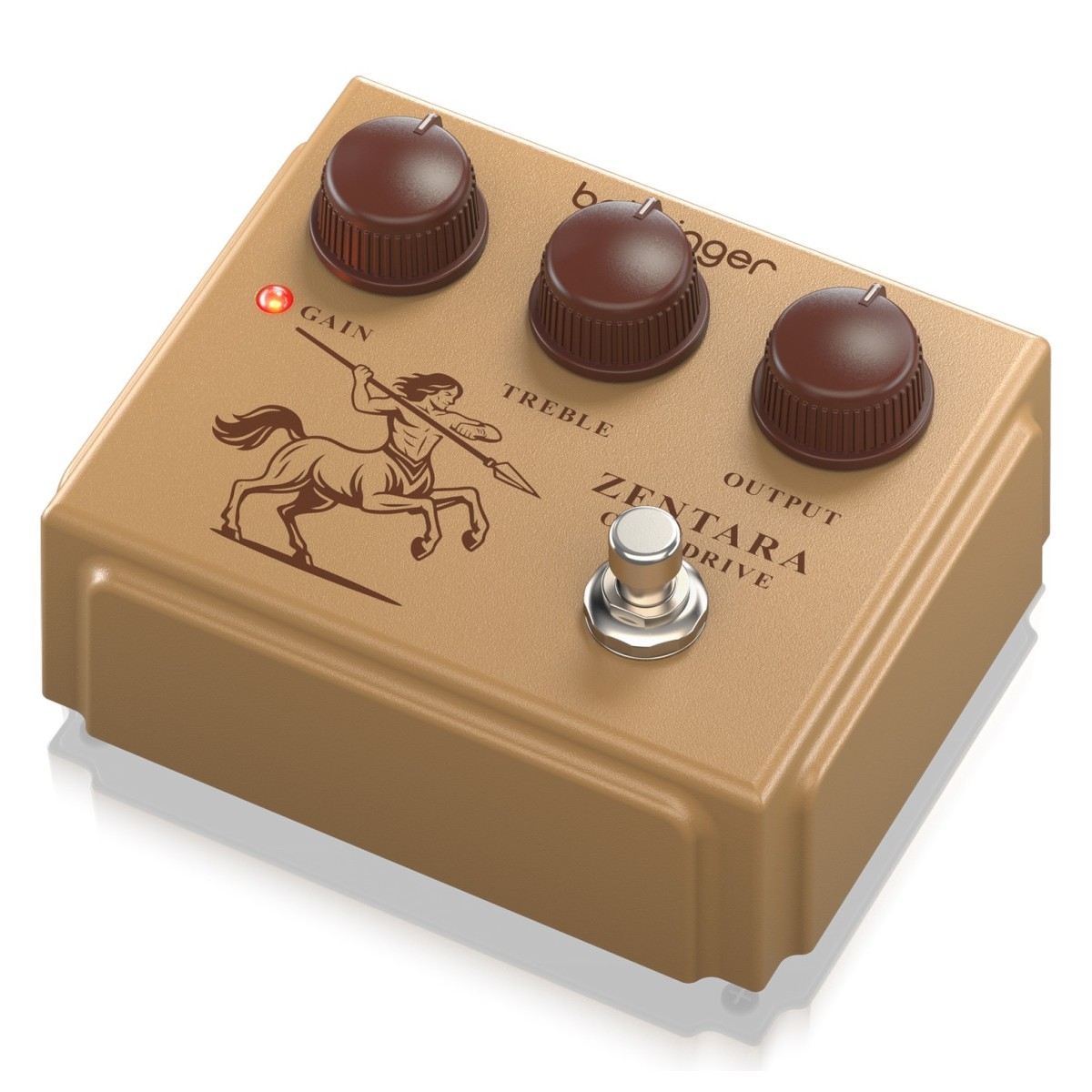 BEHRINGER ZENTARA OVERDRIVE BOOST EFFETTO A PEDALE PER CHITARRA 3
