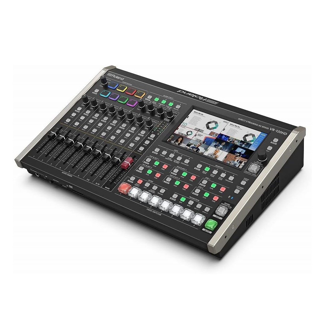 ROLAND VR-120HD MIXER AUDIO VIDEO SWITCHER STREAMING DIRETTO 12 CANALI 1