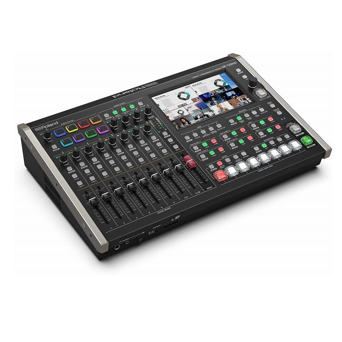 ROLAND VR-120HD MIXER AUDIO VIDEO SWITCHER STREAMING DIRETTO 12 CANALI 3