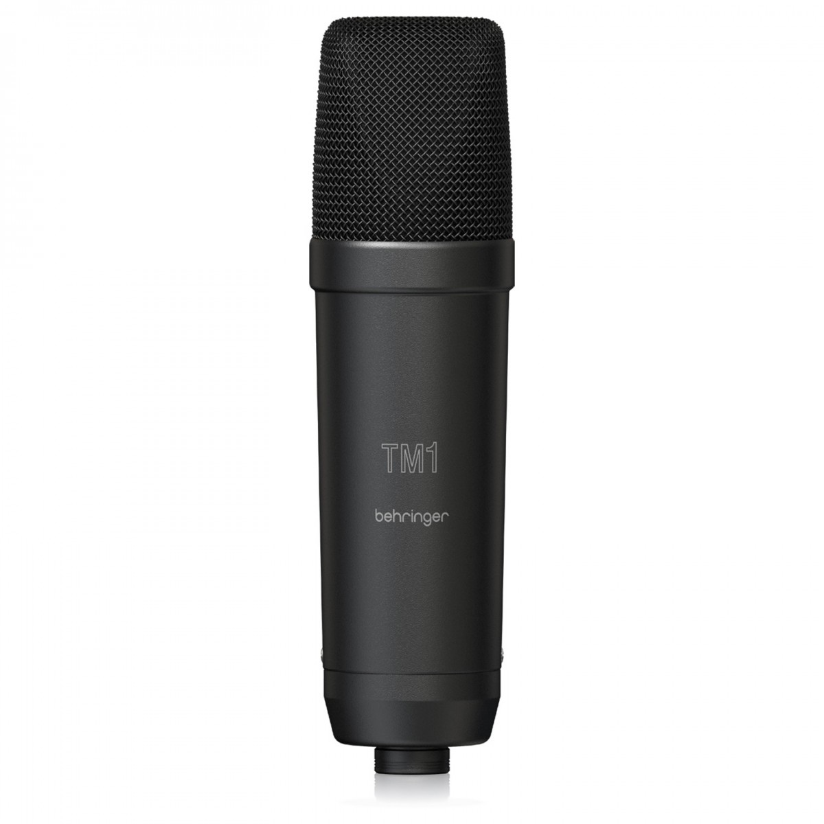 BEHRINGER TM1 DARK EDITION MICROFONO A CONDENSATORE A DIAFRAMMA LARGO CON ANTIPOP E SUPPORTO ELASTICO 4