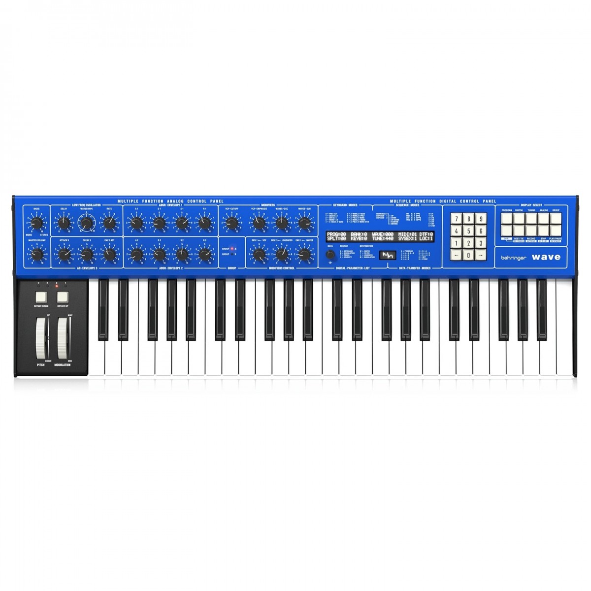 BEHRINGER WAVE SINTETIZZATORE IBRIDO 8 VOCI 3 INVILUPPI ARPEGGIATORE E SEQUENCER 4