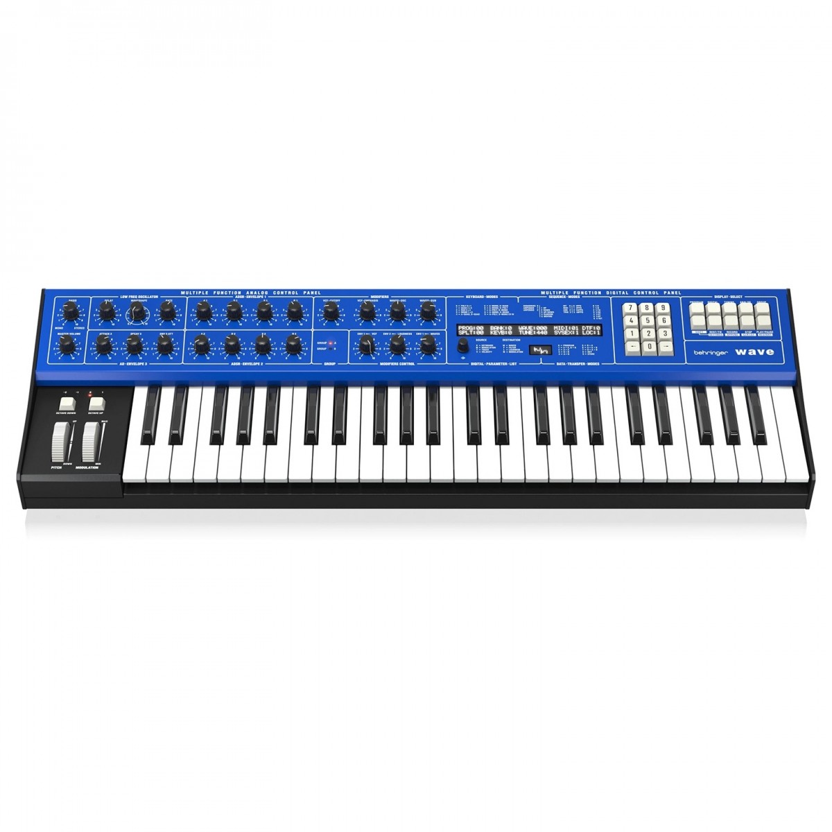 BEHRINGER WAVE SINTETIZZATORE IBRIDO 8 VOCI 3 INVILUPPI ARPEGGIATORE E SEQUENCER5