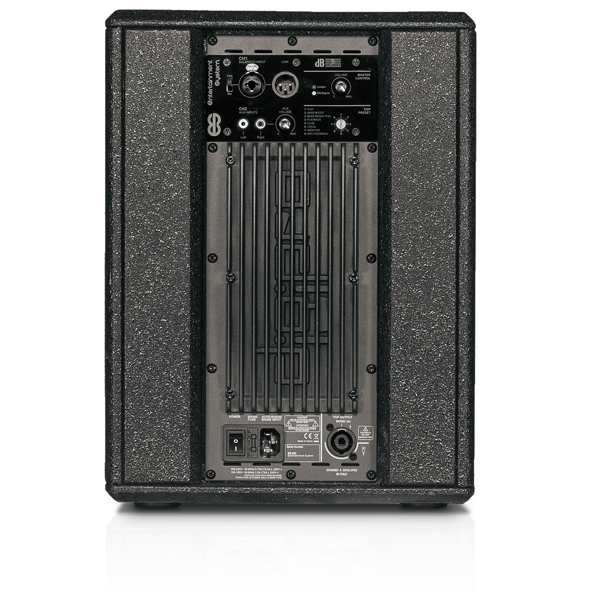 DB ES602 IMPIANTO AUDIO COMPATTO SUB E SATELLITE 800W 5