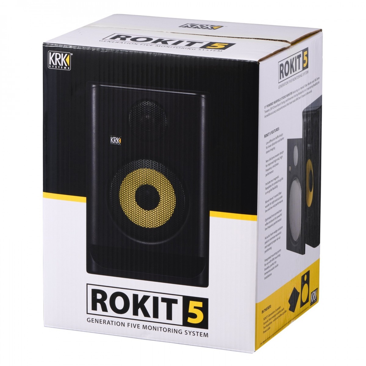 KRK RP5 G5 ROKIT MONITOR DA STUDIO 5 130 WATT 2