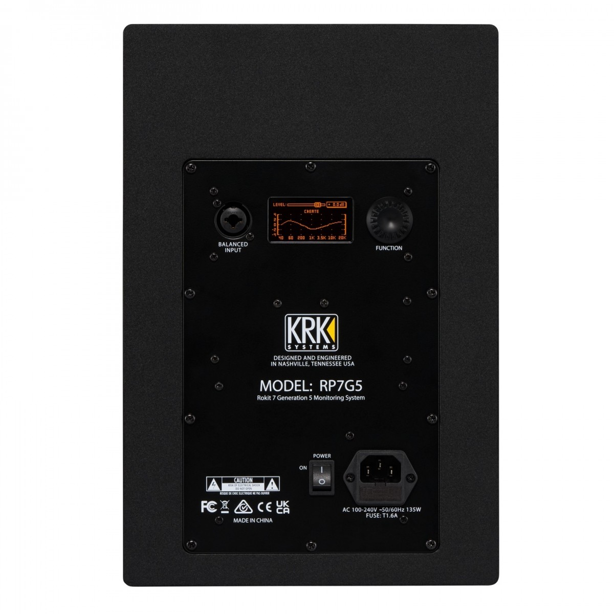 KRK RP7 G5 ROKIT MONITOR DA STUDIO 7 234 WATT 1