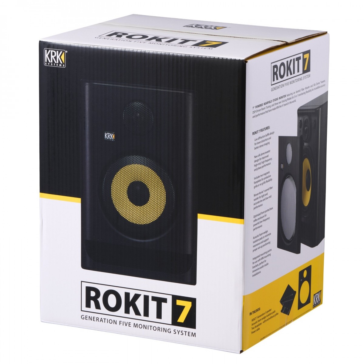 KRK RP7 G5 ROKIT MONITOR DA STUDIO 7 234 WATT 2