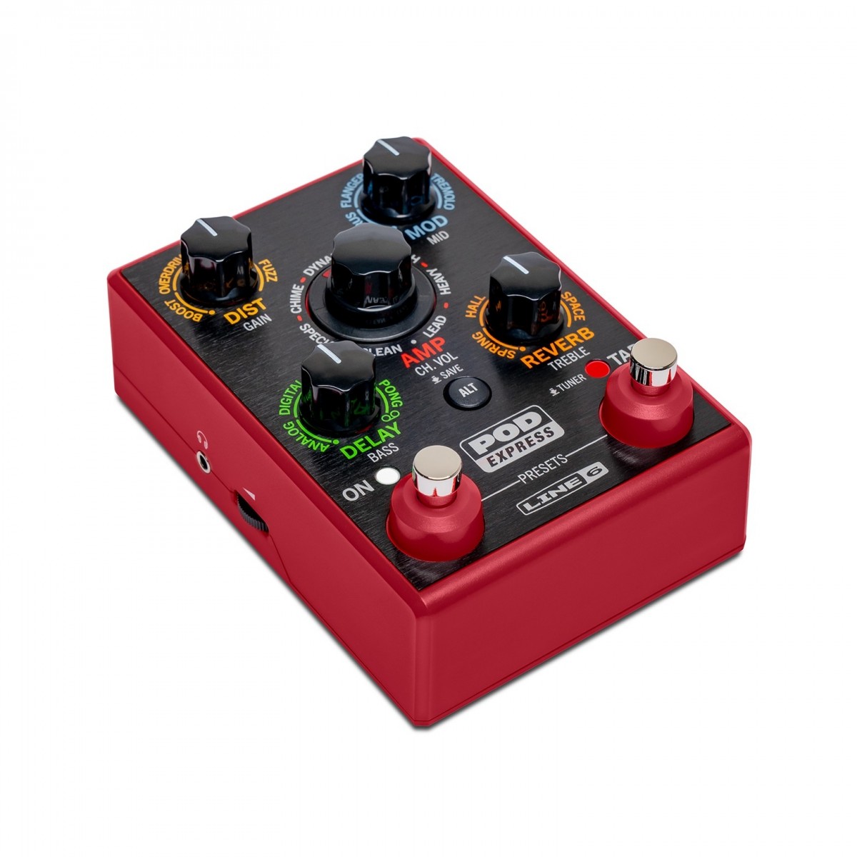 LINE6 POD EXPRESS PEDALE MULTI EFFETTO PER CHITARRA CON MODELLI DI AMPLIFICATORI 5