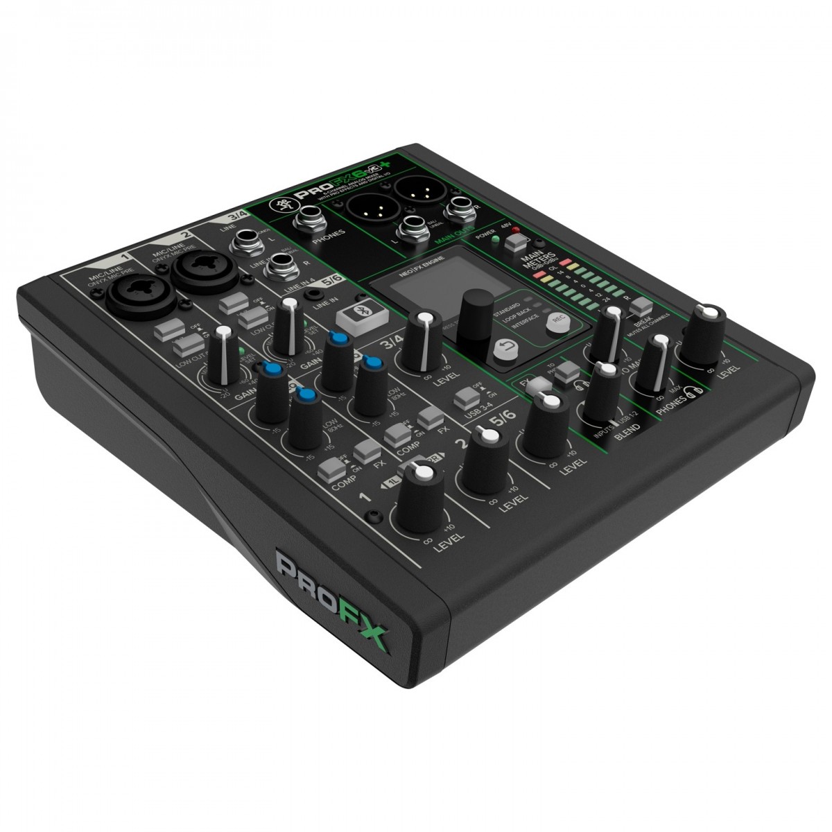 MACKIE PROFX6V3+ MIXER ANALOGICO 6 CANALI CON EFFETTI USB E BLUETOOTH 3