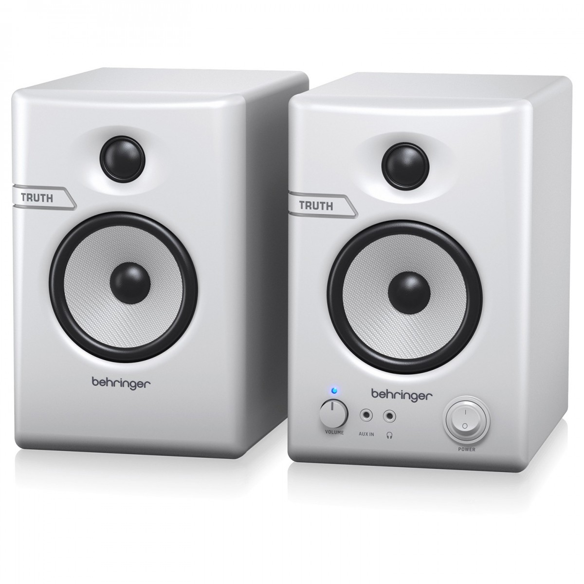 BEHRINGER TRUTH 3.5 BT WHITE COPPIA MONITOR STUDIO BLUETOOTH 64W WOOFER 3.5 BIANCHE 4