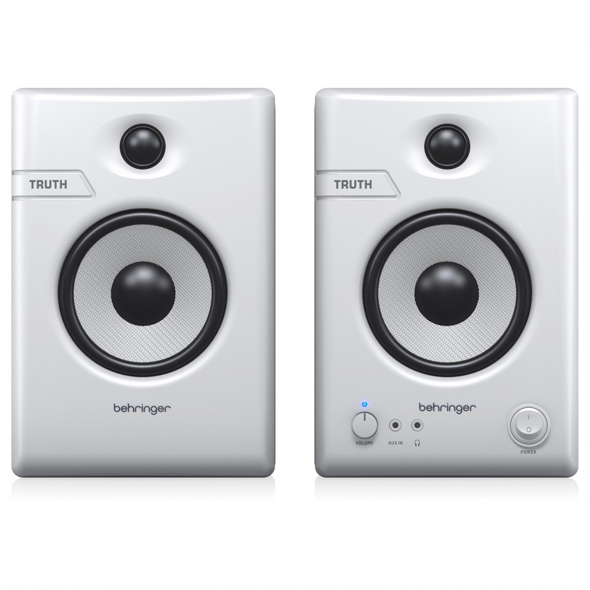 BEHRINGER TRUTH 4.5 BT WHITE COPPIA MONITOR STUDIO BLUETOOTH 64W WOOFER 4.5 BIANCHE 2