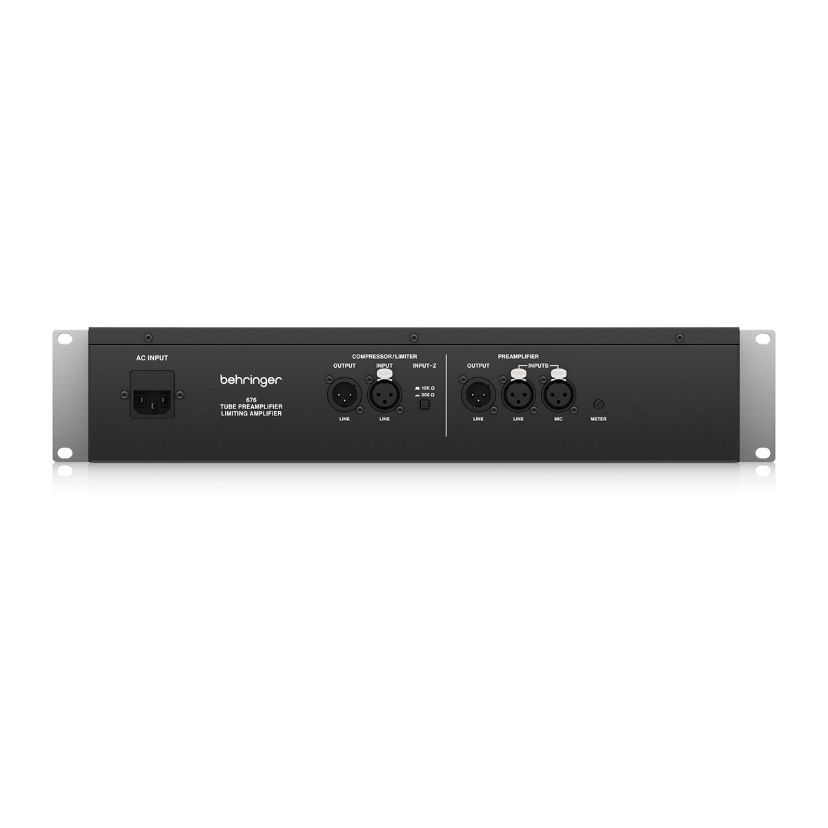 BEHRINGER 676 PREAMPLIFICATORE VALVOLARE COMPRESSORE FET TRASFORMATORI MIDAS 4