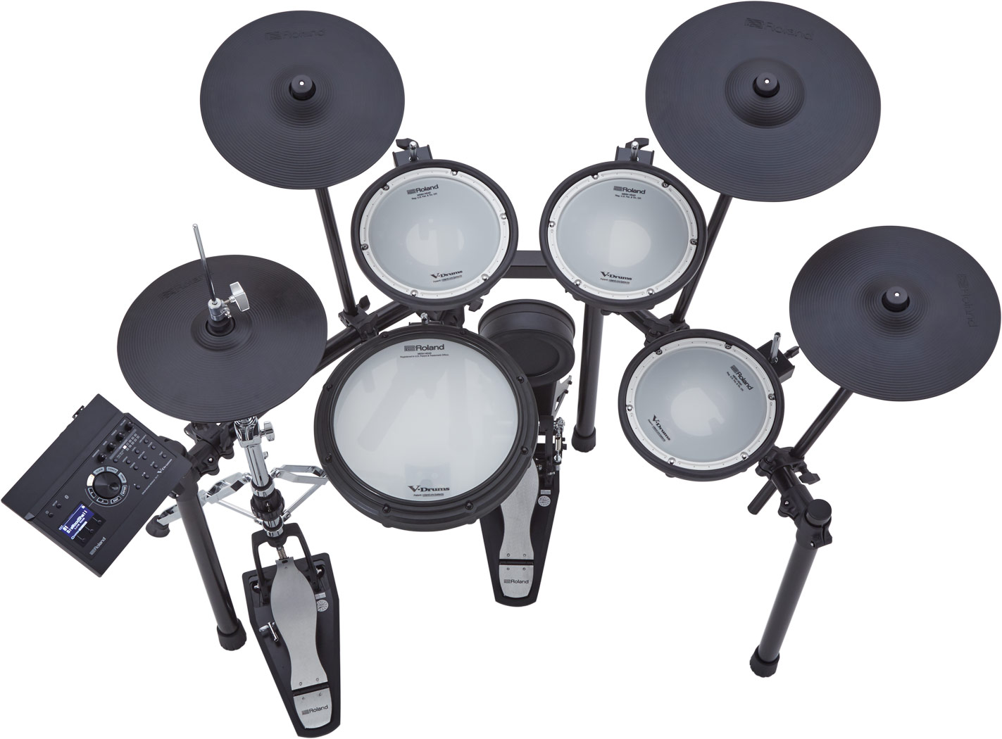 ROLAND TD17KVX2 BATTERIA ELETTRONICA 5 PAD CON MODULO SONORO + 2 PIATTI CRASH + RIDE + PIATTI HIT HAT 1