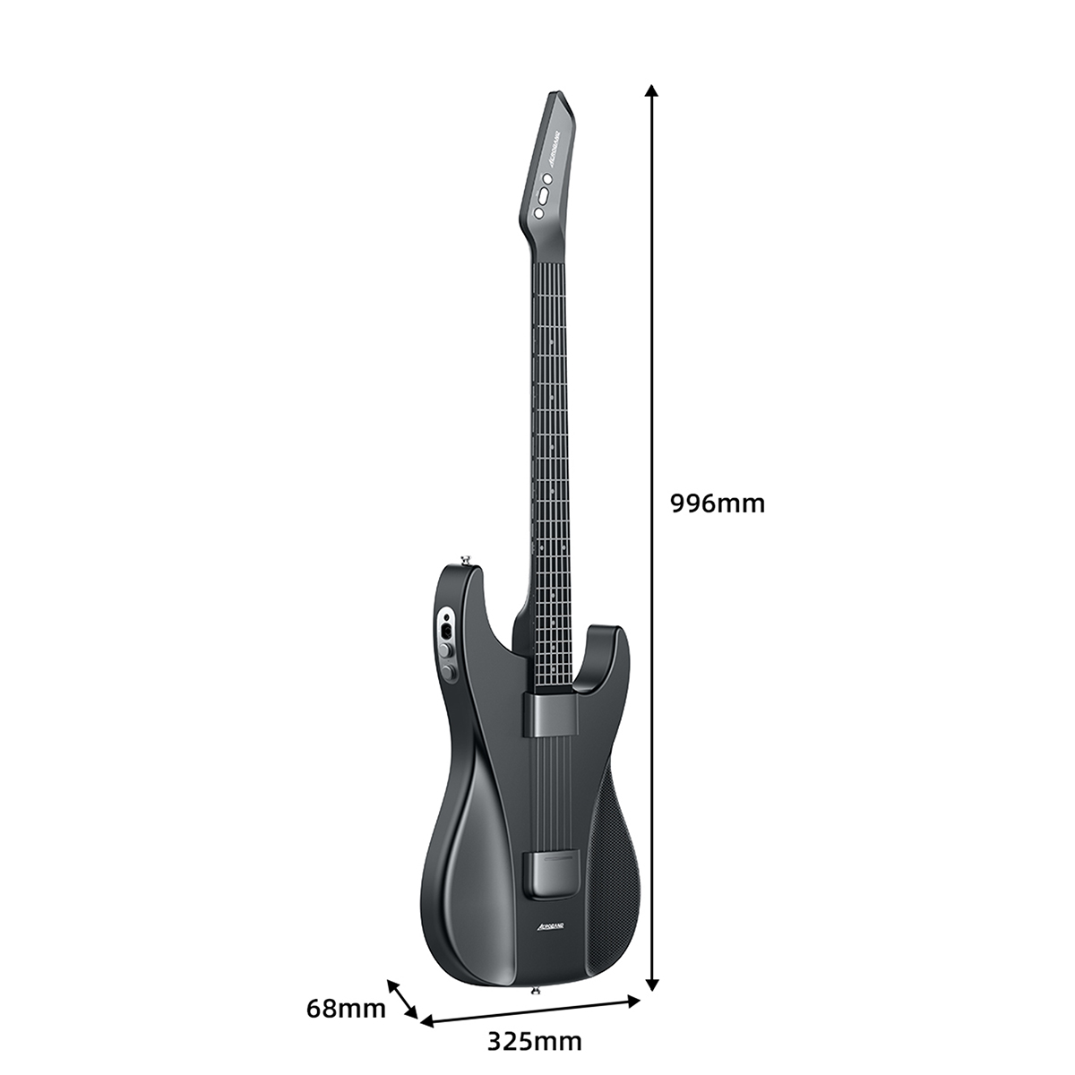 AEROBAND GUITAR CHITARRA DIGITALE CONTROLLER MIDI CON SPEAKER INTEGRATO + BORSA + TRACOLLA 8
