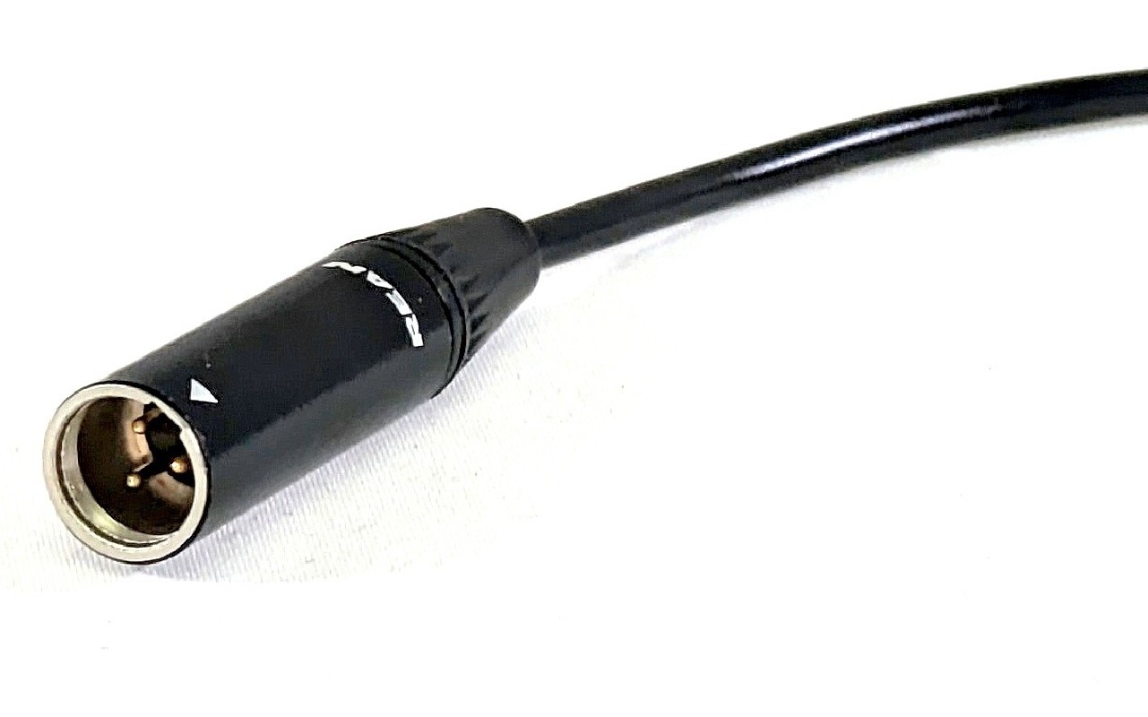 EXTREME CAVO ADATTATORE DA SHURE TQG MINI CANNON 4 POLI NEUTRIK REAN FEMMINA A AKG TQG MINI CANNON 3 POLI REAN MASCHIO 2