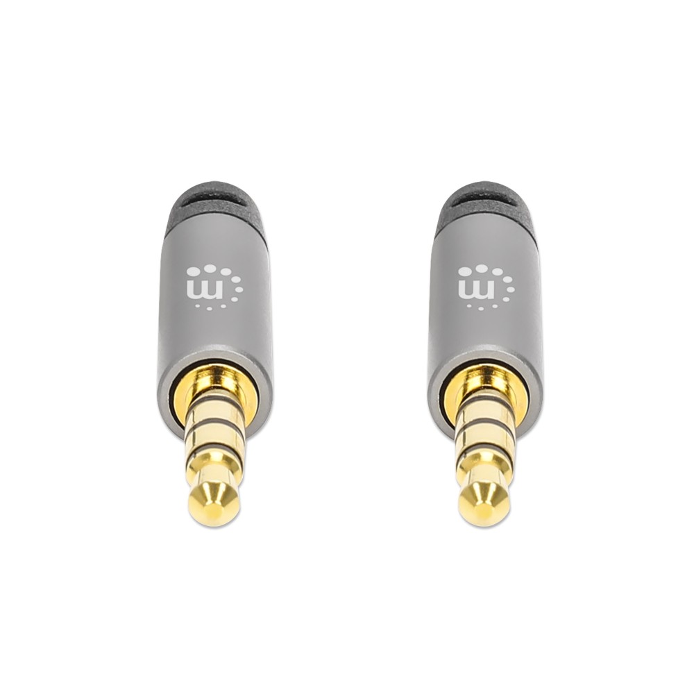 MANHATTAN ICOC 35H-MM-020 CAVO AUDIO BILANCIATO JACK 3,5 MM 2 METRI 1