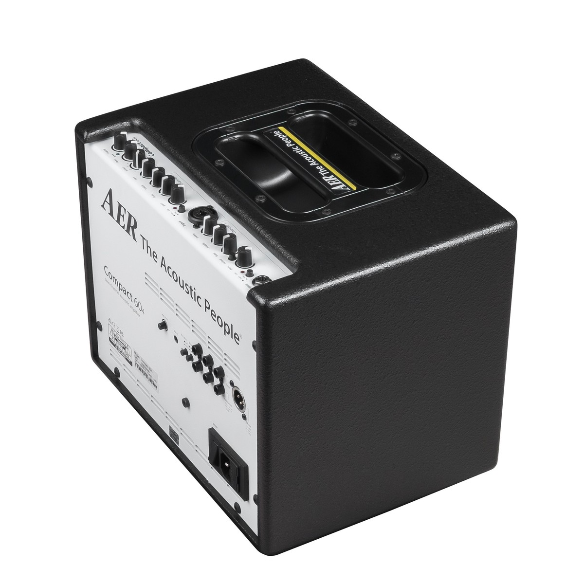 AER COMPACT 60 IV BK NERO AMPLIFICATORE COMBO 60 WATT PER STRUMENTI ACUSTICI E VOCE 4