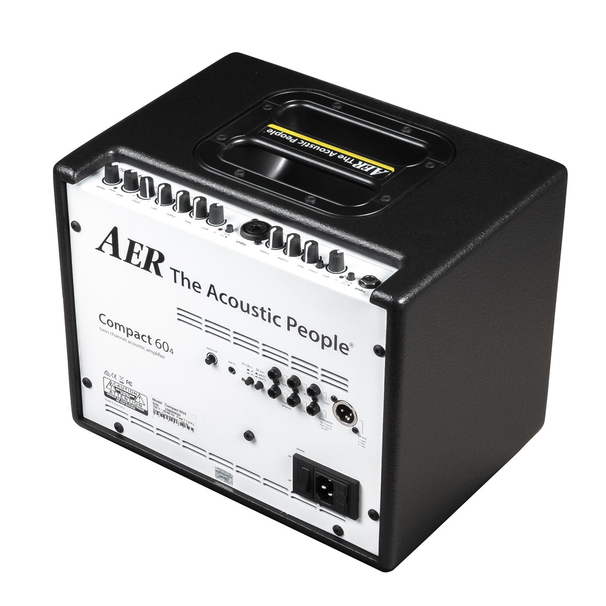 AER COMPACT 60 IV BK NERO AMPLIFICATORE COMBO 60 WATT PER STRUMENTI ACUSTICI E VOCE 6