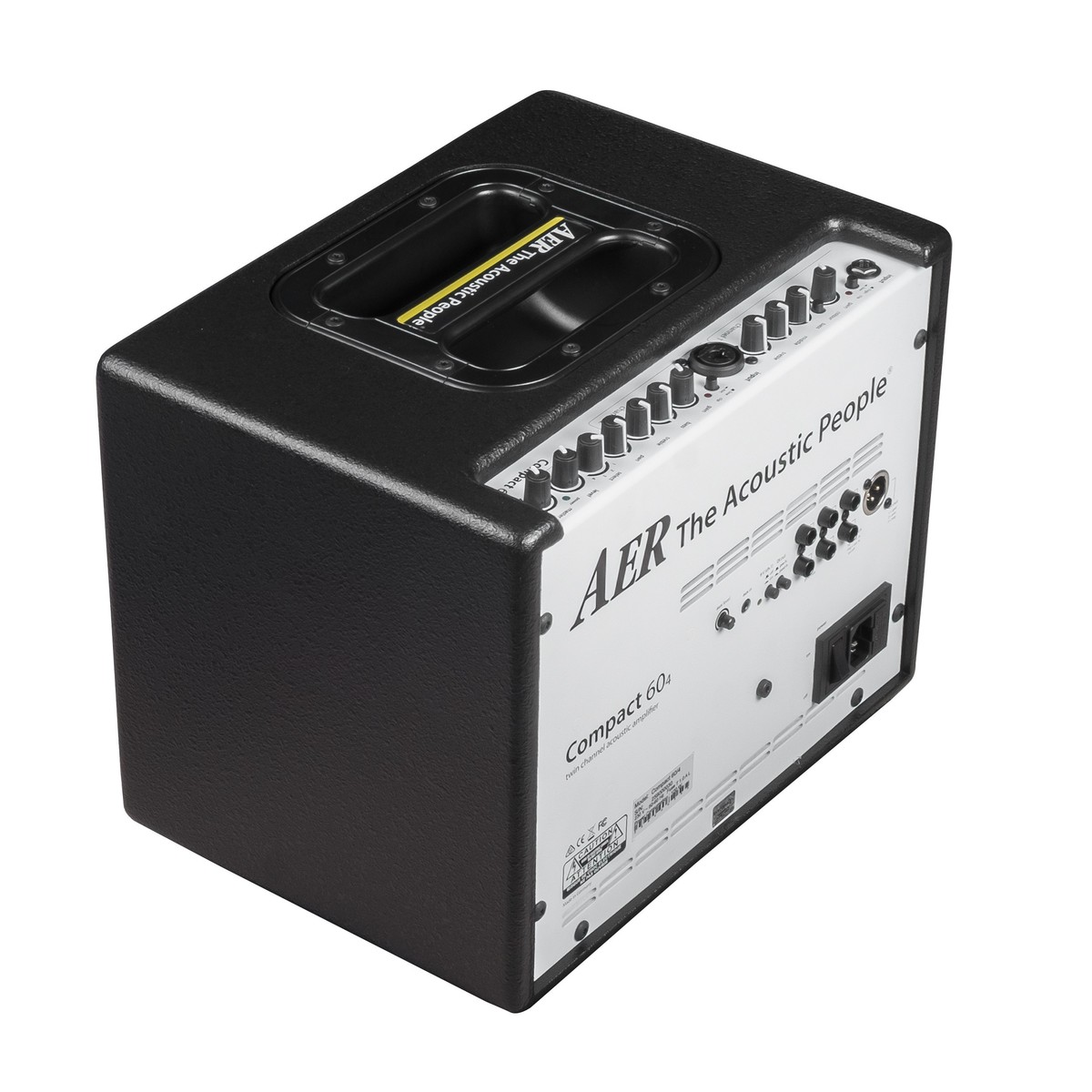 AER COMPACT 60 IV BK NERO AMPLIFICATORE COMBO 60 WATT PER STRUMENTI ACUSTICI E VOCE 8