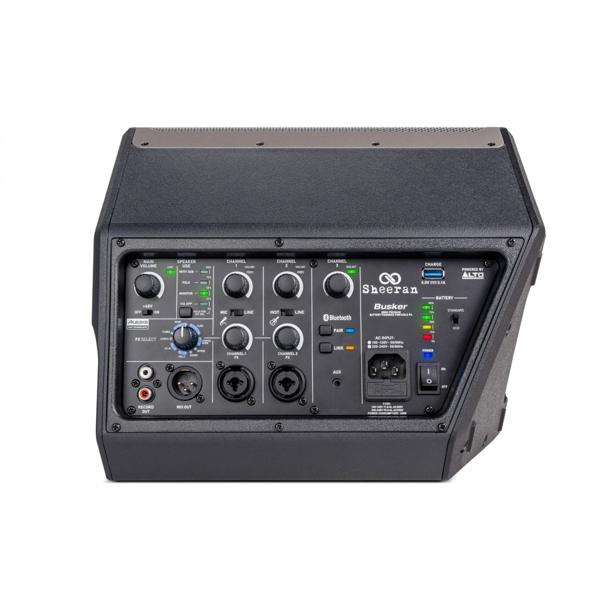 ALTO SHEERAN LOOPERS BUSKER SE SISTEMA COMBO PRTATILE A BATTERIA 200 WATT 1