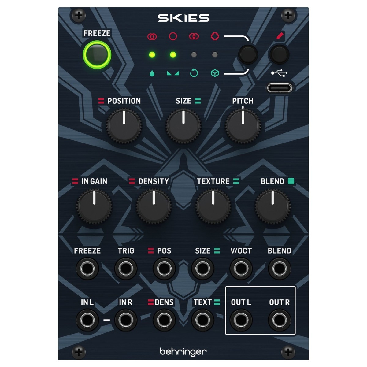 BEHRINGER SKIES MODULO STEREO DI SINTESI GRANULARE PER EURORACK 1